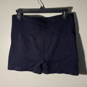 Black biker shorts